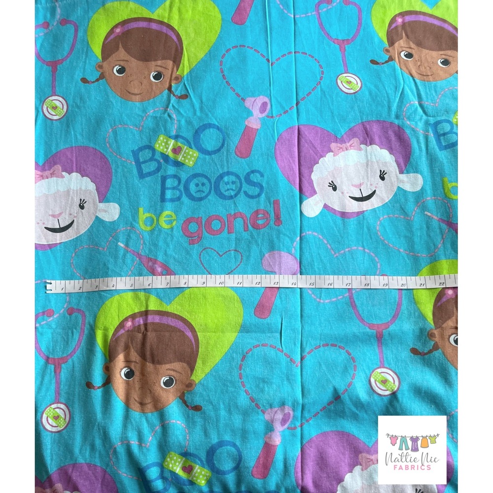 Twin Set of Doc McStuffins sheets plus one pillowcase